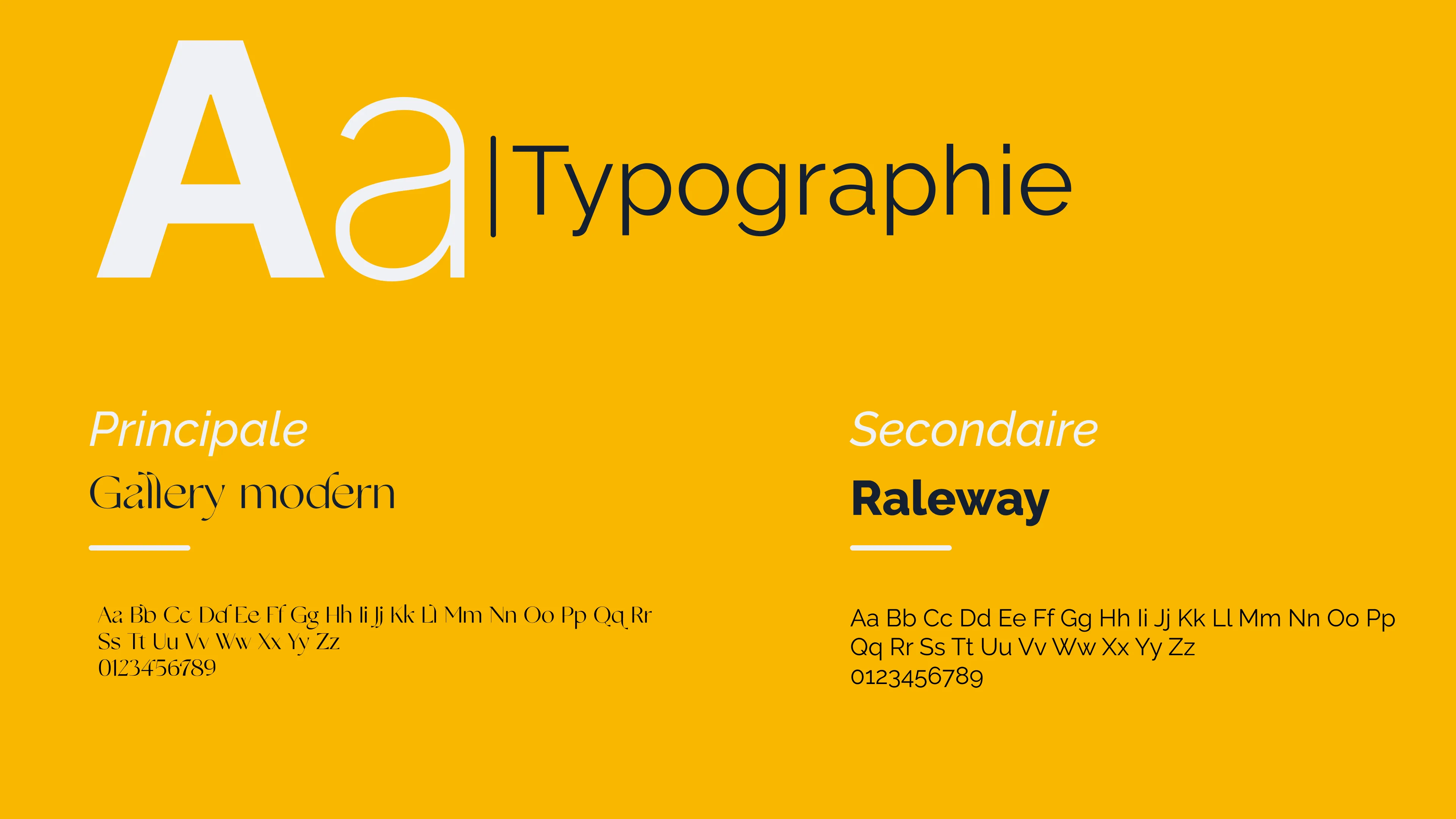 Luméa — Typographie
